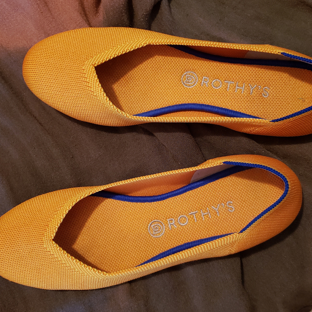 Rothy's Lemondrop Like New